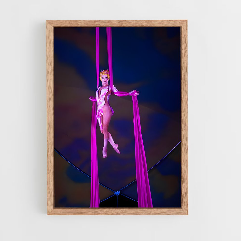 Poster L'Art du Suspense – affiche Cirque (vue 4)